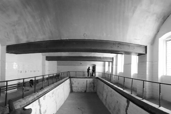 kavárna Bazén Kasárna Karlín